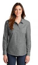 Port Authority® Ladies Slub Chambray Shirt
